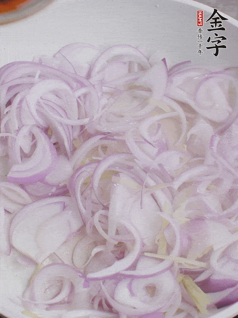 加2勺金字火腿XO醬。